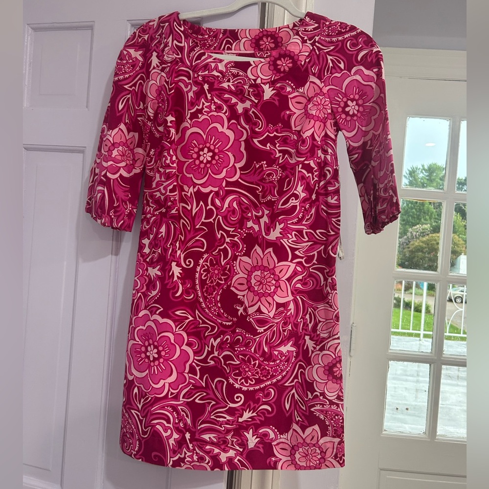 Lilly Pulitzer Pink Patterned Dress